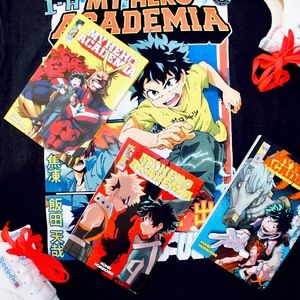 MY HERO ACADEMIA MANGA VOL 1, 2, 3